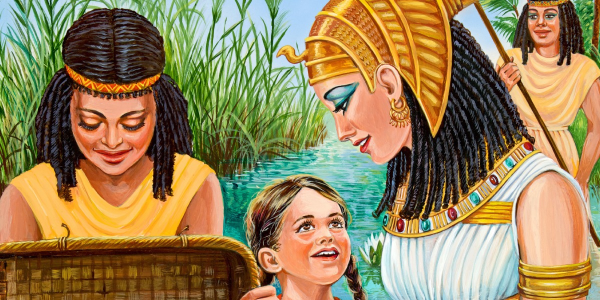 Miriam was Moses’ elder sister. She was running by the riverside to make sure that Moses was safe. Miriam told the Egyptian princess about her mum who can nurse Moses for her. Miriam was worried and looking out for Moses’ well-being. Elder sisters must learn how to let go when God comes into their lives.