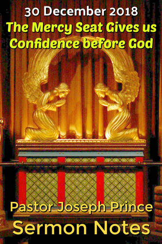 The words “atoning sacrifice/ propitiation” (in Greek: Hilasterion) means mercy seat. The mercy seat of the Ark of the Covenant is beaten from one slab of gold. The main thing that the Ark housed was the two tablets of the Ten Commandments (The Law). Under the Law, on the Day of Atonement (Yom Kippur), the high priest would enter the Holy of Holies and sprinkle blood seven times on the mercy seat. Seven is the number of perfection - we have been perfectly and completely forgiven because of Jesus’ shed blood. 