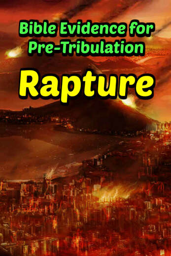 Pinterest Pinnable Image: The Rapture will happen before the Great Tribulation. Rejoice because you and I who believe in Jesus will not be going through the Tribulation! ​​Here's the Biblical evidence to prove it.