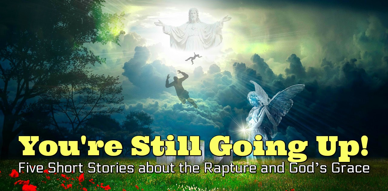 When the Rapture happens, will you be going up? Some sincere believers are afraid that they will be left behind to suffer in the Great Tribulation. Through this emotional rollercoaster ride of five original short stories about the fate of four imperfect believers, you will be encouraged that God’s grace is enough for you to meet Jesus in the air on the day of our bodily redemption.