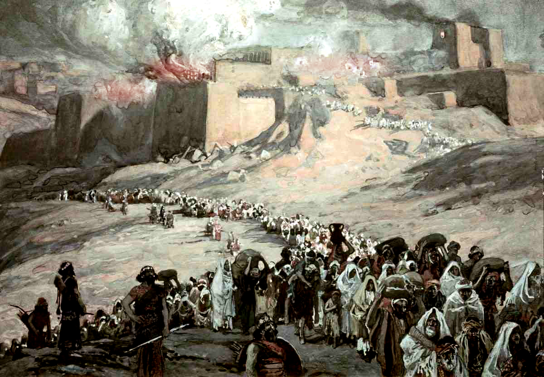 In 589 BC, Nebuchadnezzar II laid siege to Jerusalem, culminating in the destruction of the city and its temple in 586 BC.