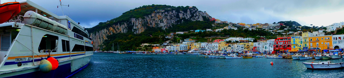 Milton Goh took this panoramic snapshot of Capri!