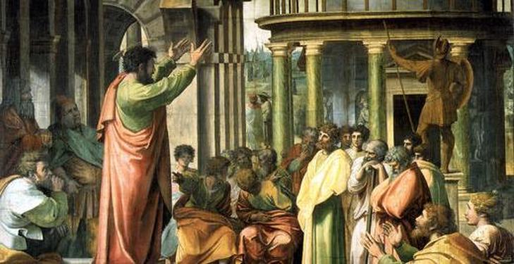 Simon Peter preaching to the masses on the Day of Pentecost. 3000 people were saved. At Mount Sinai when the Law was given, 3000 people died instantly. Grace gives life, the Law brings death.