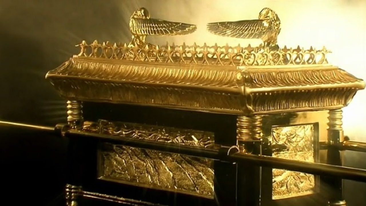 The ark is a picture of our Lord Jesus Christ. He’s fully Human (wood) and fully God (gold). 