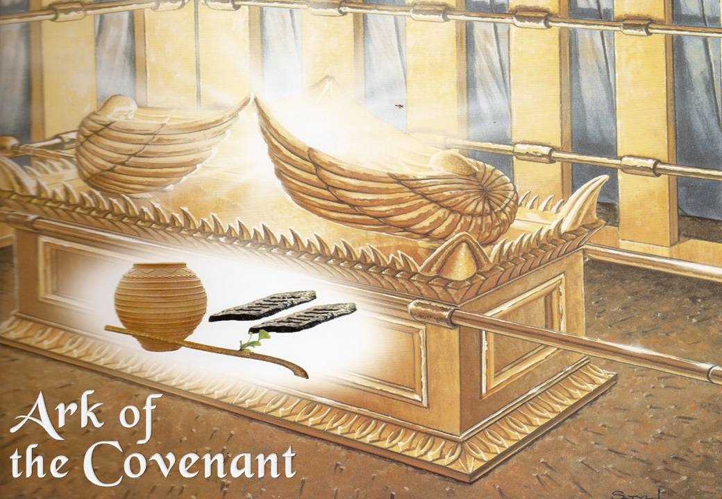 Grace is higher than the Law - that's why you can fall from Grace. The mercy seat is placed above the three items in the Ark of the Covenant. Blood is sprinkled on the mercy seat - God cannot look through His Son's blood. When God sees blood He cannot see sin.