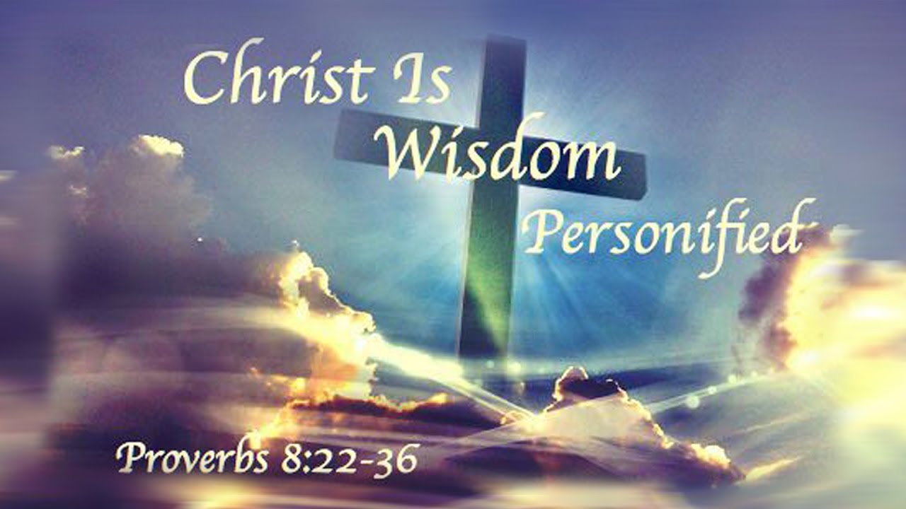 I believe that Wisdom represents Jesus who was originally the Word before He took on the likeness of man. That’s the true identity of Wisdom in the Book of Proverbs. When you read this book with the new revelation that Wisdom is Jesus, you will notice that everything takes on a new level of meaning. Hallelujah! 