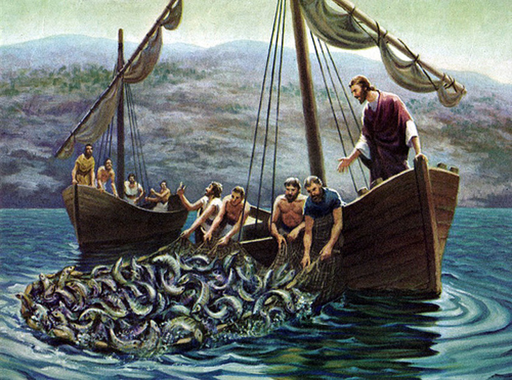 We don't have to tithe, we GET TO tithe. When God asks you to give to Him, He's setting you up for a blessing! Jesus asked to use Peter's boat, which led to Peter having a net-breaking, boat-sinking load of fishes.