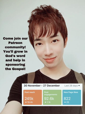 We reached 245k readers in the last 28 days just on Facebook alone with our devotional posts that teach God’s word and proclaim the saving Gospel. We are grateful to our patrons whose generous support make it possible for us to keep writing and to reach more souls with messages that exalt Jesus’ love, Grace and goodness! Tap this image to join as a patron on Patreon, and remember to click “show more levels” to see all the different tiers and their respective rewards!