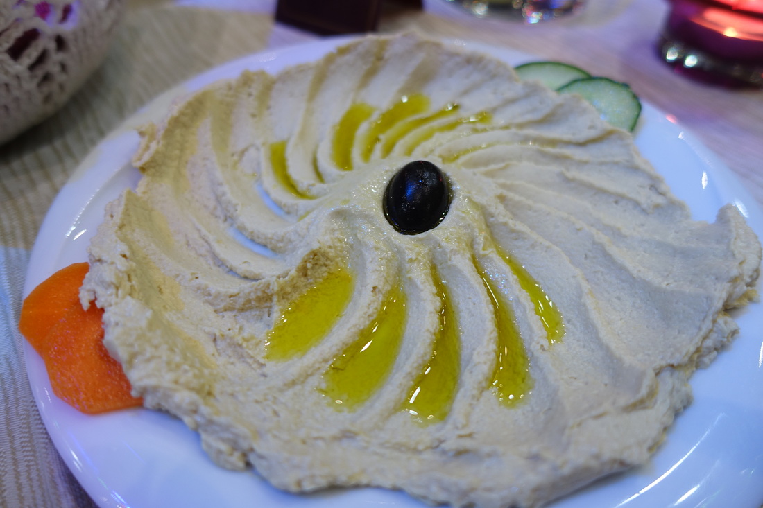 Cleopatra Restaurant's Hummus.