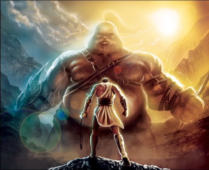 David did not slay Goliath based on his own strength or ability. It was because of God's favor and God fought for him.