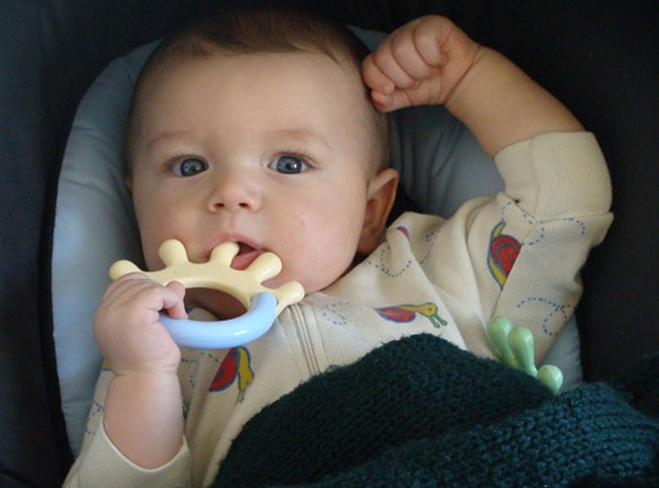 Teething toys double up as both a toy and a relief from teething problems