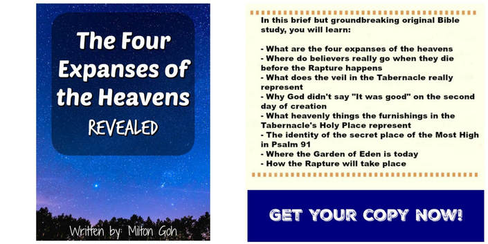 The Four Expanses of the Heavens Revealed written by Milton Goh