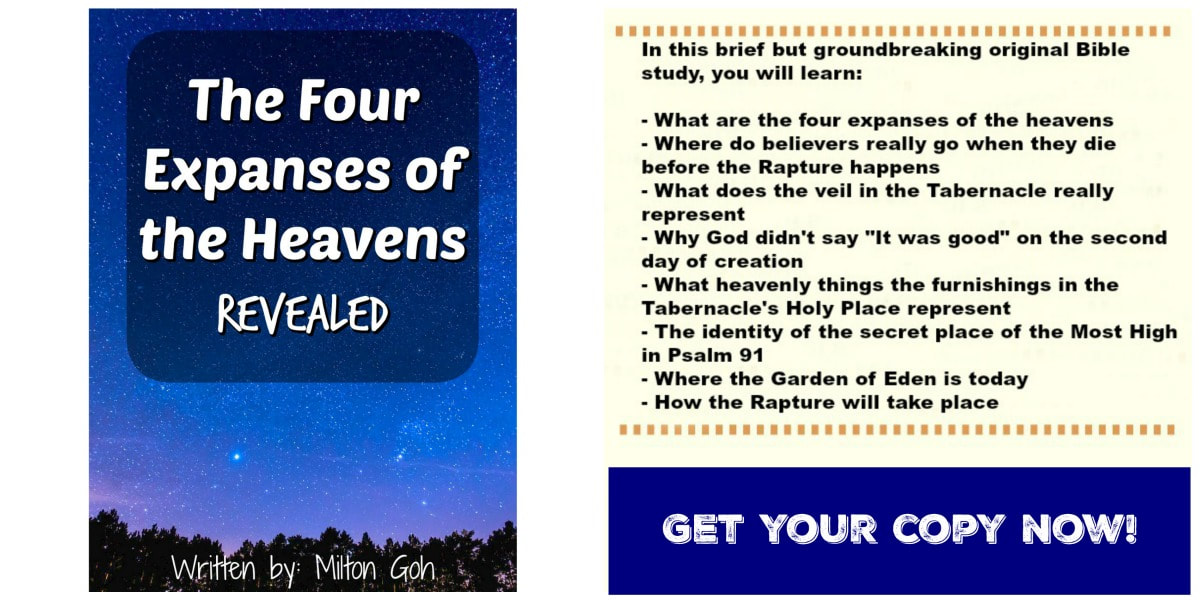 The Four Expanses of the Heavens Revealed written by Milton Goh