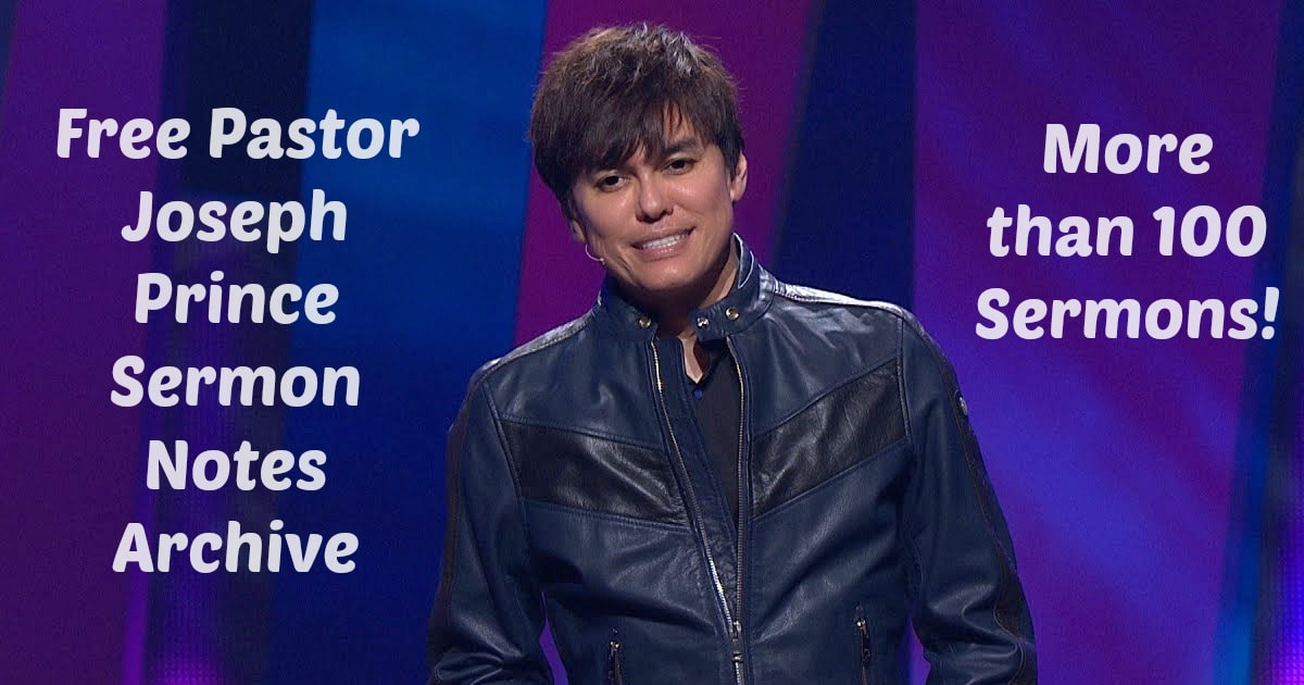 Over the years I have compiled many of Pastor Joseph Prince's sermons into sermon notes while I attended the services in person. ​This post is written to help you easily find the messages that you need to read in your life right now. They are arranged in chronological order. I pray that these notes bless you and edify you. 