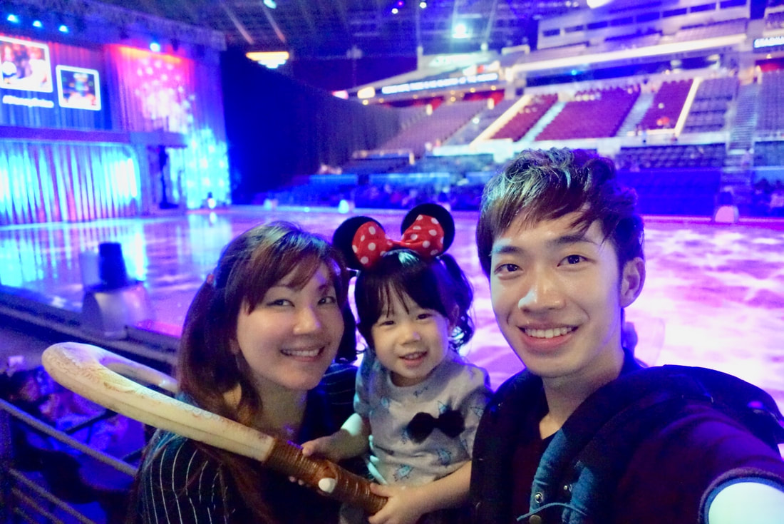 We just attended Disney on Ice at Singapore Indoor Stadium earlier today. It was the first-time ever for Maeleth, Amilee and I. In short, the experience was world-class and awesome! 