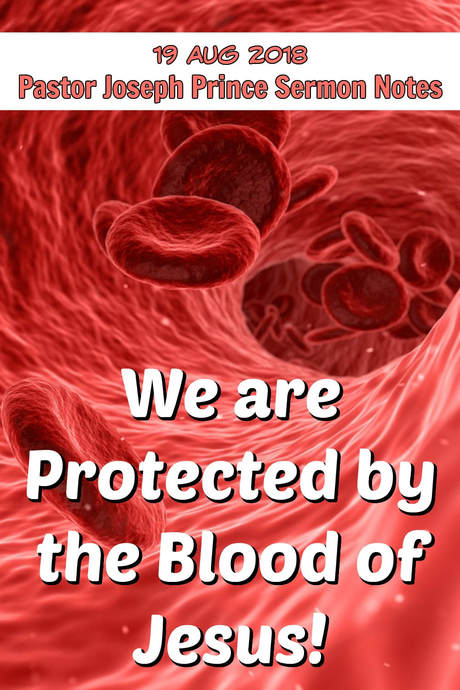Pinterest Pinnable Image: Today people are not focusing on teaching about the blood of Jesus enough. The blood of Jesus provides protection for us because it has remitted all our sins. Don't take your protection for granted - declare the blood over your household! 