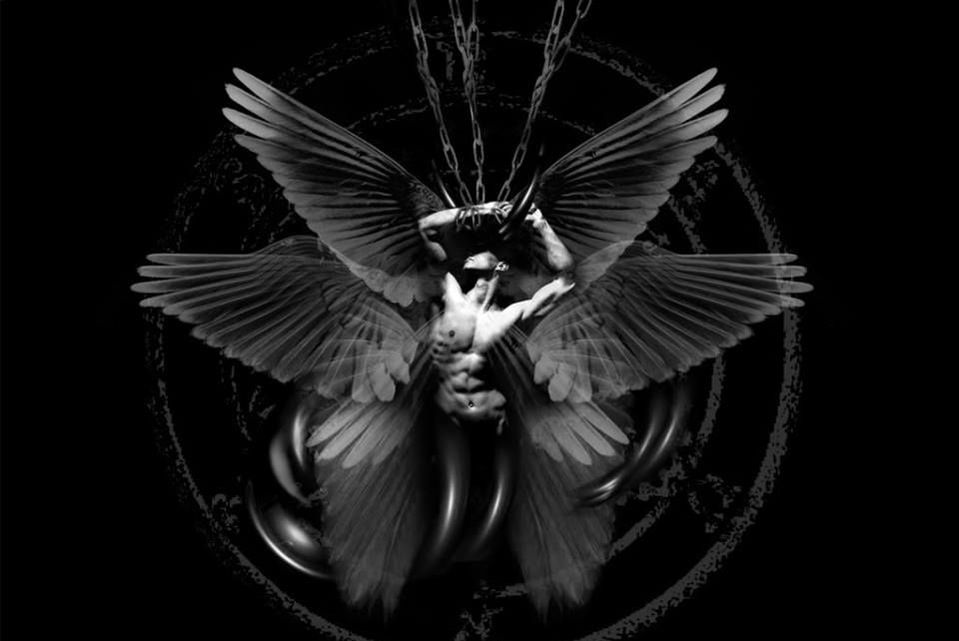 The fallen angels' sin of corrupting the human gene pool through sexual immorality was so heinous that they are bound and punished in the deepest pit of hell - Tartarus. Image Credits: Azazel Rising