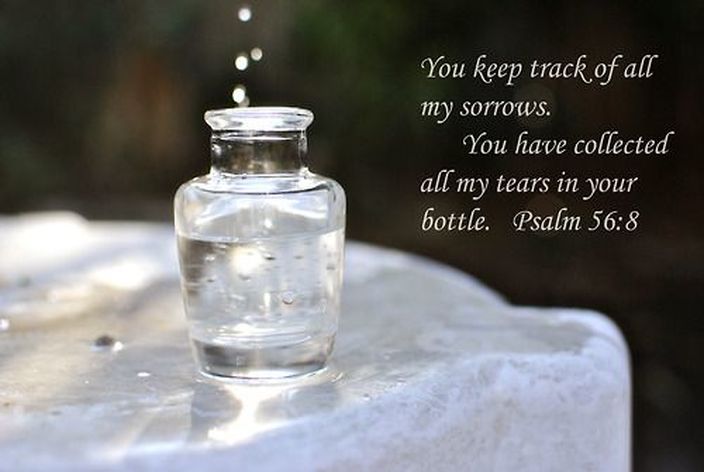 God sees every tear you have shed and He is right there going through the pain with you. You are not alone, He will help you, heal you and restore you. Image Credits: rootofdavid.blogspot.com