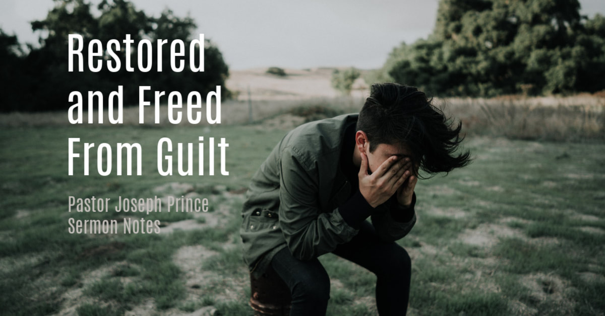 Pastor Joseph Prince taught that guilt cannot be in two places at once. It is either on you, or on Jesus. Will you receive the guilt and pay for it yourself by experiencing the consequences of sin, or will you look to Jesus at the cross as your guilt offering and receive at least one hundred twenty percent of restoration? You can choose!